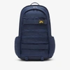 Nike Sb Rpm Skate Backpack In Midnight Navy,midnight Navy,pollen