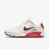 Nike Air Max 90 G Golf Shoe In Sail,fusion Red,white,dark Beetroot
