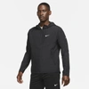 Nike Men's Miler Repel Running Jacket In Black