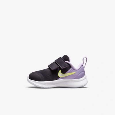 Nike Star Runner 3 Baby/toddler Shoes In Cave Purple,lilac,white