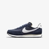 Nike Waffle Trainer 2 Big Kids' Shoes In Midnight Navy,off Noir,white