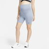 Nike Women's One (m) 7" Biker Shorts (maternity) In Grey