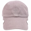 BALENCIAGA NOTHED VISOR CAP IN BEIGE,661886/310B2/1200