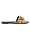 VALENTINO GARAVANI VLOGO CALF HAIR SLIDES,400013981385