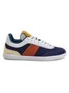 Tod's 68c Casetta Colorblock Sneakers In Navy Multi