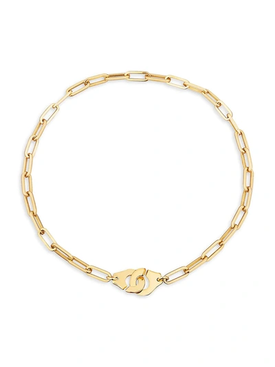 Dinh Van Menottes  R15 18k Yellow Gold Chain Necklace