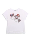 GIVENCHY LITTLE GIRL'S & GIRL'S FLORAL LOGO GRAPHIC T-SHIRT,400013527238