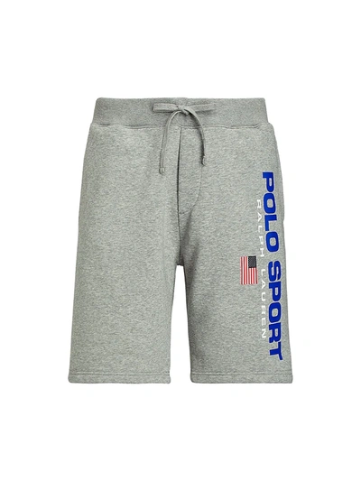 Polo Ralph Lauren Polo Sport Fleece Shorts In Andover Grey