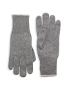 BRUNELLO CUCINELLI RIBBED CASHMERE GLOVES,400014220644