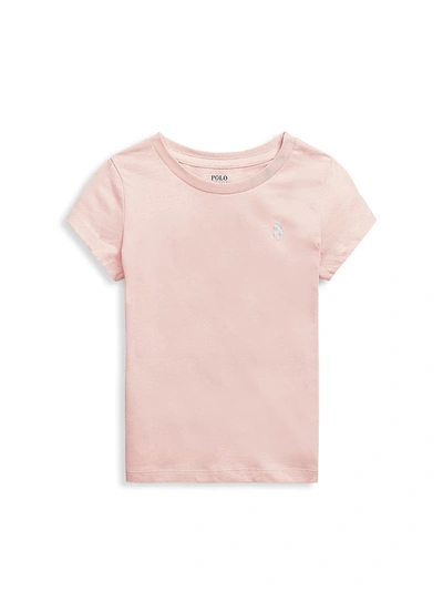 Polo Ralph Lauren Kids' Little Girl's & Girl's Signature Cotton Polo Tee In Pink