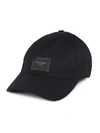 Dolce & Gabbana Men's Logo Branded Plate Baseball Cap In Black
