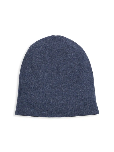 Saks Fifth Avenue Collection Cashmere Beanie In Navy