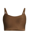 Chantelle Softstretch Scoop Padded Bralette In Walnut