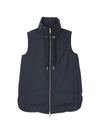 Lafayette 148 Dylan Reversible Down Vest In Kindmade Feather Tech