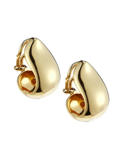Tamara Comolli 18k Yellow Gold Clip-on Hoop Earrings