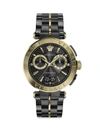 VERSACE MEN'S AION CHRONO TWO-TONE CHRONOGRAPH BRACELET WATCH,400014629110