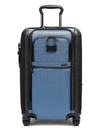 Tumi Alpha International Dual Access 4-wheeled Carry-on In Storm Blue