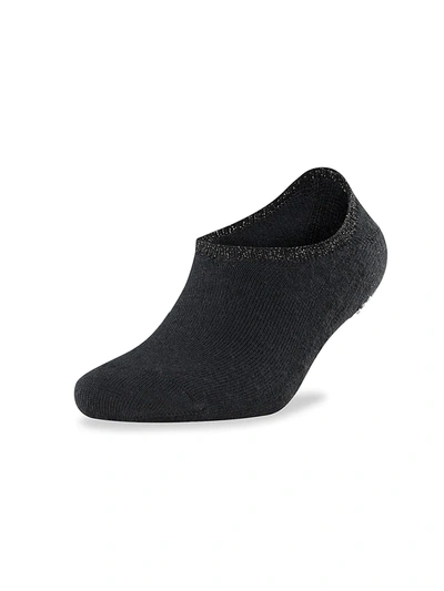 Falke Cozy Ballerina Invisible Socks In Black