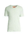 Atm Anthony Thomas Melillo Slub Cotton Crewneck Tee In Mint