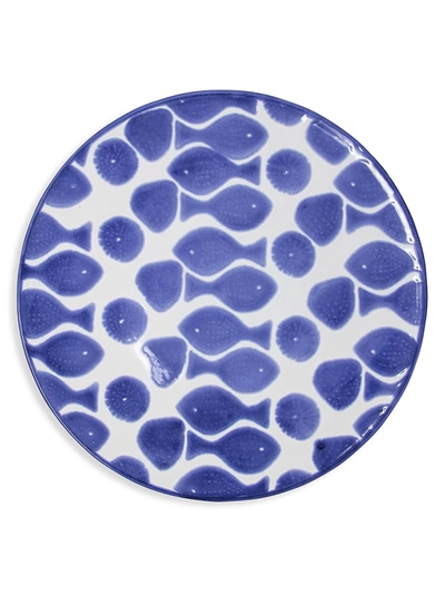 Vietri Santorini Fish Dinner Plate In No Color