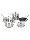 Le Creuset Stainless Steel 12-piece Set