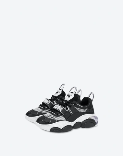 Moschino Teddy Pop Shoes In Black