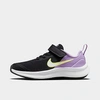 Nike Star Runner 3 Little Kids' Shoes In Cave Purple/white/lilac/light Lemon Twist