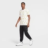 Nike Mens  Standard Issue Splatter Pants In Black/pale Ivory