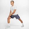 Nike Men's Challenger 2-in-1 Shorts In Obsidian/reflective Silver