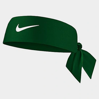 Nike Dri-fit Head Tie 4.0 In Green/white