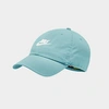 Nike Sportswear Heritage86 Futura Washed Baseball Hat In Blue