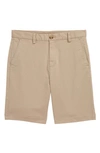 Vineyard Vines Kids' Stretch Breaker Shorts In Khaki