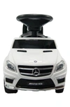 BEST RIDE ON CARS BEST RIDE-ON CARS MERCEDES 4-IN-1 PUSH CAR,MERC 4-IN-1-WHTE