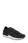 Nike Waffle One "black White" Sneakers In Black/ White/ Orange