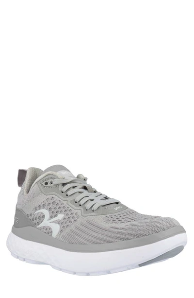 Gravity Defyer Xlr8 Sneaker In Grey/ White