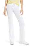 Wildfox Tennis Club Fleece Pants In White