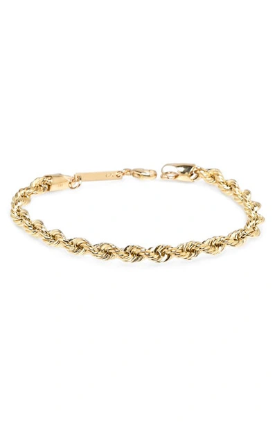 Zoë Chicco 14k Yellow Gold Heavy Metal Link Diamond Chain Bracelet