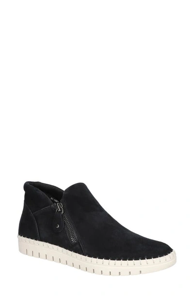 Bella Vita Camberley Ankle Boot In Black Suede