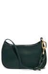 House Of Want Newbie Vegan Leather Shoulder Bag In Hunter Green