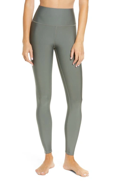 Alo Yoga Airlift High Waist Leggings In True Navy