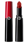 Giorgio Armani Lip Power Long-lasting Satin Lipstick In 405 Sultan