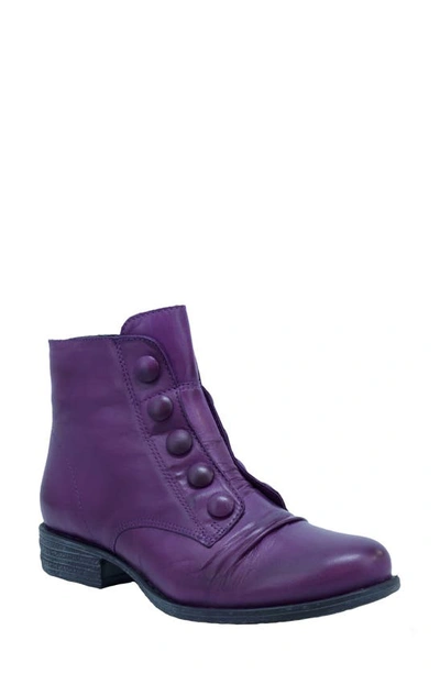 Miz Mooz Louise Slightly Slouchy Bootie In Purple