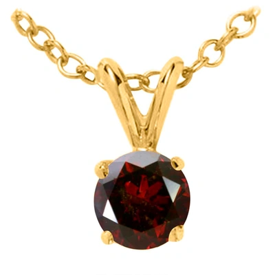 Maulijewels Ladies Jewelry & Cufflinks Mpd020-yb-rd In Red