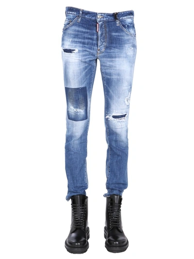 Dsquared2 "cool Guy" Jeans In Blue