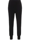 Stella Mccartney + Net Sustain Julia Stretch-cady Track Pants In Mixed Colours
