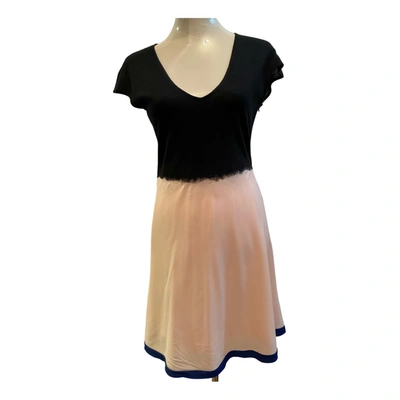 Pre-owned Sonia Rykiel Wool Mid-length Dress In Pink