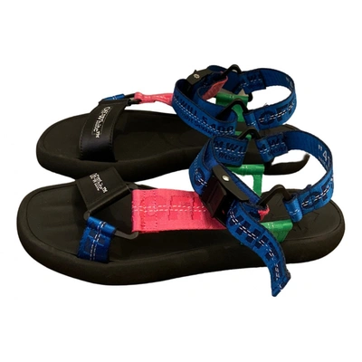Pre-owned Off-white Sandal In Multicolour