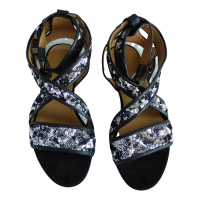 Pre-owned Sonia Rykiel Leather Sandal In Silver