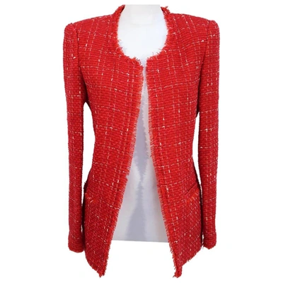 Pre-owned Iro Wool Jacket In Red