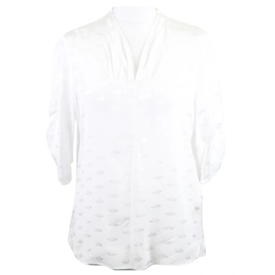 Pre-owned By Malene Birger Top In White
